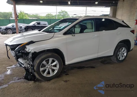 2017 Lexus Rx 350 z USA, uszkodzony, nr VIN 2T2BZMCA8HC065539